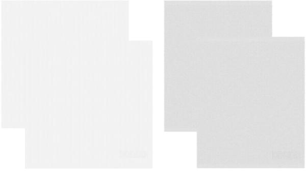 Damai Logo Kombiset 2 Küchentücher & 2 Geschirrtücher - white - 2 Tücher 60x65 cm + 2 Tücher 50x55 cm