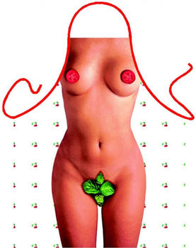 Itati Tomate Basilikum Girl Kochschürze