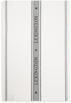 LEXINGTON Icons Cotton Jacquard Star Geschirrtuch - white-black - 50x70 cm