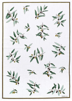 Kracht Küchenhandtuch Olivenzweige 50 x 70 cm