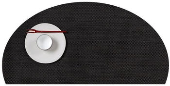 Chilewich Mini Basketweave Oval Platzset 4er-Set - Espresso - 4 Stück à 36x49 cm