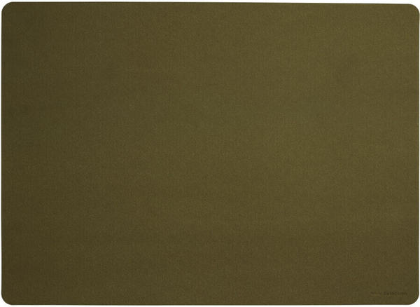 ASA 6er Spar-Set soft leather Tischset - khaki à 46x33 cm