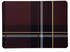 ASA 6er Spar-Set leather optic Tischset - tartan rot à 46x33 cm