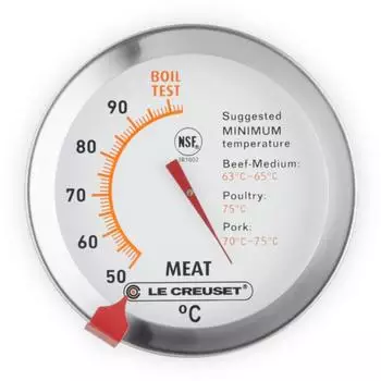 Le Creuset Fleischthermometer, Celsius, Metall (98100200000100)