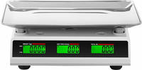 Steinberg Kontrollwaage - 30 kg / 1 g - 34,1 x 24,1 cm - LCD