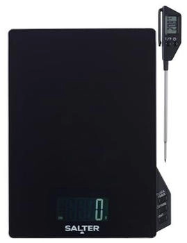 Salter Gadget Digital Kitchen Scale in Black | Charlies