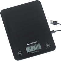 Zassenhaus Digitale K&uuml;chenwaage BALANCE USB, Schwarz
