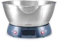 Zyliss E970054, ZYLISS Digitale K&uuml;chenwaage bis 5 kg mit Edelstahl-Sch&uuml;ssel
