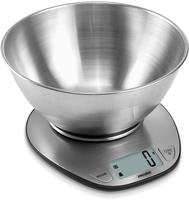 Mesko MS 3152 Digitale K&uuml;chenwaage mit 2 L Sch&uuml;ssel Edelstahl