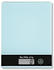 Kesper Digitale Küchenwaage, 20,3 x 15,3 x 1,7 cm, blau 70906