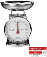 Gastroback 30102, Gastroback Metall-Waage mit Sch&uuml;sselaufs.2kg 30102