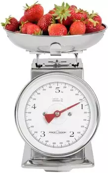 ProfiCook Küchenwaage PC-KW 1247, Küchenwaage, Silber