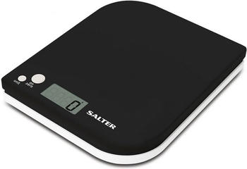 Salter 1177 BKWHDR Leaf Electronic Digital Kitchen Scale - Black, Küchenwaage