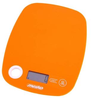 Mesko MS 3159o Orange Countertop Rectangle Electronic kitchen scale, Küchenwaage, Orange