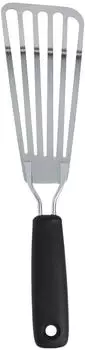 OXO Good Grips Kleine Fischspatel, Edelstahl, 30cm, Schwarz (11240800)