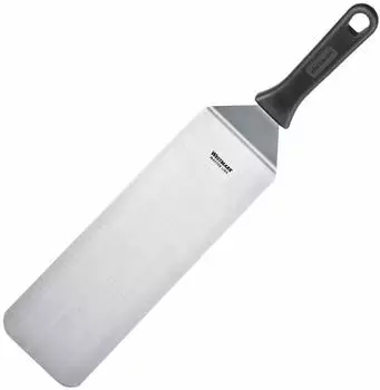 Westmark Master Line Grillspatel, abgewinkelt, flexibel, Edelstahl/Kunststoff, schwarz/silber (13422270)
