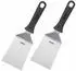 Westmark Master Line Profi-Wender/Grill-Spachtel 2er-Set, gewinkelt, Edelstahl/Kunststoff (134422E3)