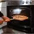 Relaxdays Pizzaschaufel eckig, Metall/Holz, 30,5x79cm