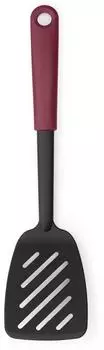 Brabantia TASTY+ Pfannenwender, hitzebest&auml;ndiges Nylon, Aubergine Red (230868)