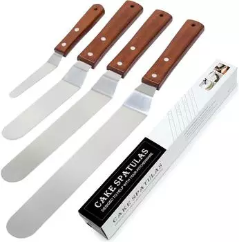 LuxusKollektion Winkelpaletten-Set Edelstahl, 4-teilig