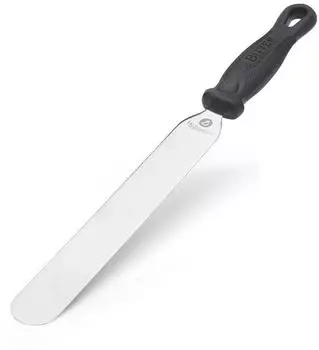 De Buyer FKOfficium Palette gerade, Edelstahl, 25cm (4230.25)