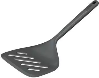 Zyliss Pfannenwender XL geschlitzt, Weizenstroh-Kunststoff, 14cm