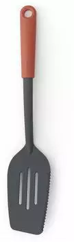 Brabantia Tasty+ Pfannenwender mit Schneidkante, Terracotta Pink (122804)