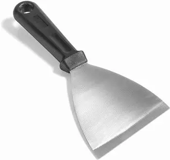 Lacor Grillspatel Edelstahl, starrer Griff, 10x11,5cm (60422)