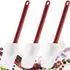 LuxusKollektion Silikon Pfannenwender & Löffel Set, 3-teilig, 24,1cm, hitzebeständig, BPA-frei