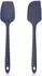 LuxusKollektion Silikon-Pfannenwender 2er Set, blau, 315°C hitzebeständig, 29cm