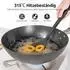 LuxusKollektion Wok-Spatel Silikon, hitzebeständig bis 315°C, schwarz