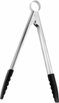 Lurch TANGO Universalzange mit Silikonkopf Edelstahl Silber/Grau 24 cm (33702)