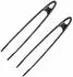 Westmark Gentle Brat- und Servierpinzetten, Kunststoff, 2er-Set (136922E3)