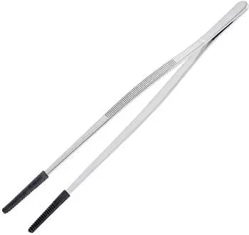K&uuml;chenprofi Pinzette Silikon Silber (1068001030)