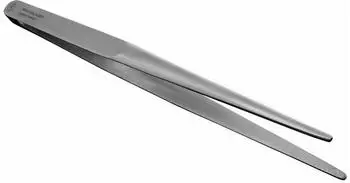 Professional Secrets Kitchen Kochpinzette Edelstahl matt, silberfarben, 30cm (1016)