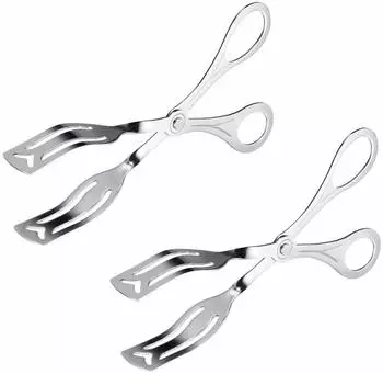 Westmark Gebäckzangen 2er-Set, Edelstahl 18/8, 19,8cm (161322E3)
