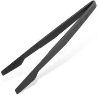 Fackelmann K&uuml;chenzange "Statement" in Schwarz - (L)31 cm
