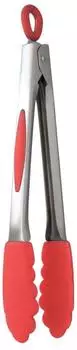 Mastrad Küchenzange Edelstahl/Silikon rot 26cm (F16810)