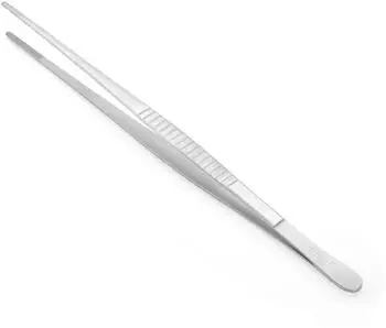 De Buyer Pinzette, gerade, Edelstahl, 30cm (4238.30)