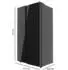 Cecotec Bolero CoolMarket SBS 550 Glass Black