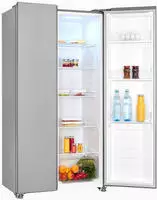 exquisit Side-by-Side "SBS46-040E inoxlook" 177 cm hoch 90 cm breit