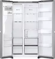 LG Side-by-Side "GSLC41PYPE" 179 cm hoch 91,3 cm breit Total No Frost, LINEARCooling,