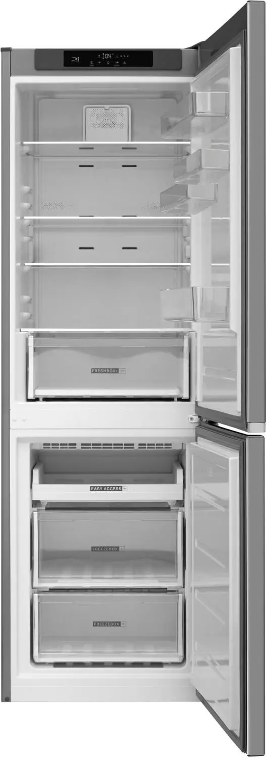 Bauknecht Kühl-Gefrierkombination B9M 851S OX - 323L NoFrost Edelstahl