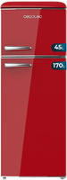 Retro 2d Origin Red Mini-k&uuml;hlschrank, Fassungsverm&ouml;gen Of 85l, Klasse E, Led Innen.