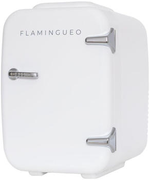 Flamingueo Mini K&uuml;hlschrank 4L Klein 12V 220V wei&szlig;