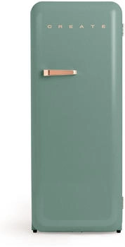 CREATE RETRO FRIDGE 150 Salbeigr&uuml;n/ ROSE GOLD