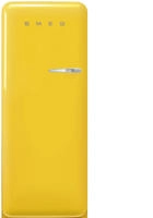 Smeg FAB28LYW6 Standk&uuml;hlschrank mit Gefrierfach gelb / C