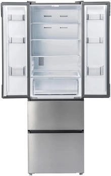 Pocoline French-Door Kühl- Gefrierkombination Inox 59,5x185x68 cm