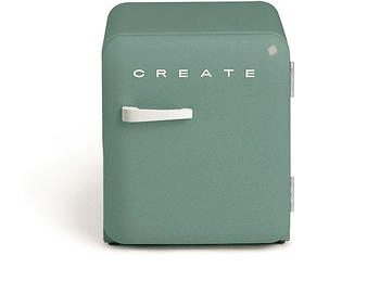 CREATE Fridge Retro 48L sage-off white