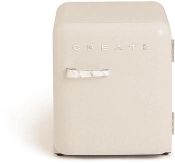 CREATE Fridge Retro 48L off white-marble